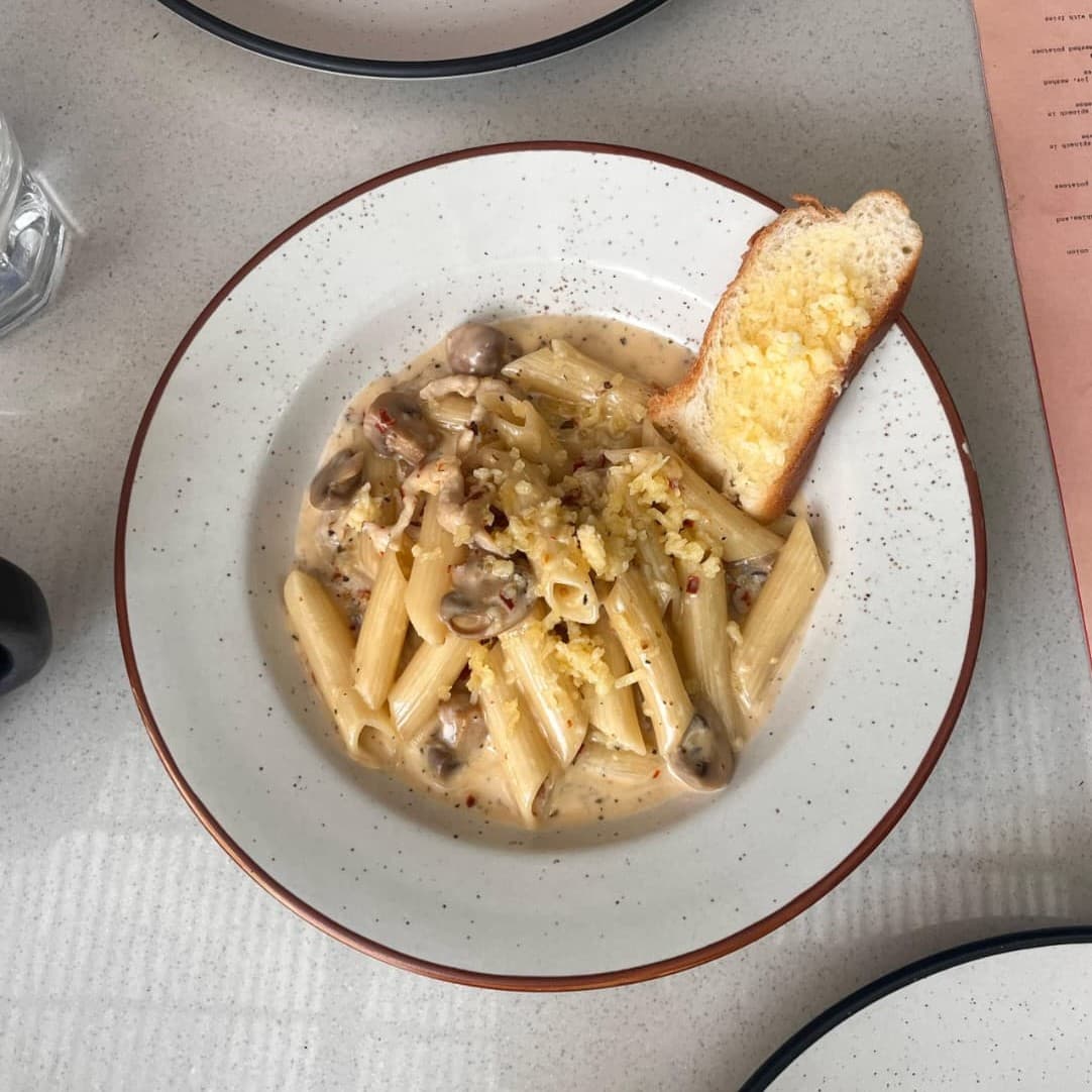 Creamy Mushroom Alfredo